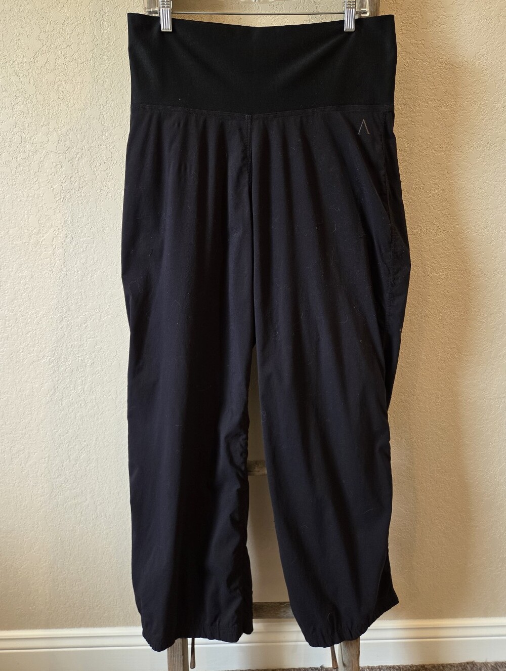 Anatomie Women's Black High-Waist Wide Leg Pants - Size XL